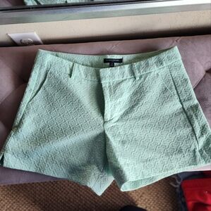 Banana Republic Light Green Relaxed Fit Shorts